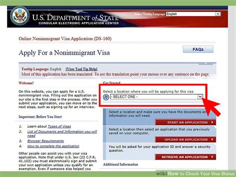 How can I change my visa status?