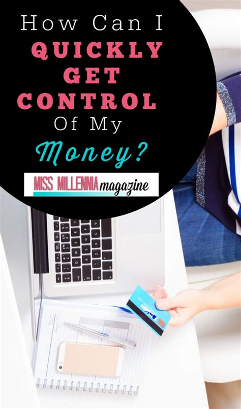 How can I control my money?