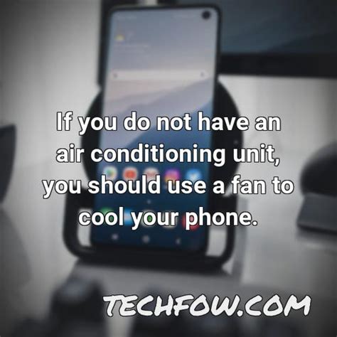 How can I cool my phone?