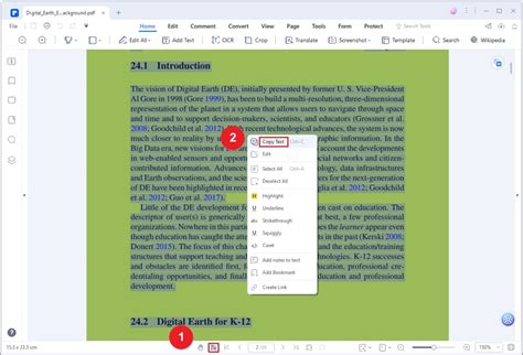 How can I copy text from a PDF that won't let you?