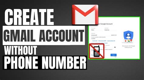 How can I create a Gmail account without phone number 2023?