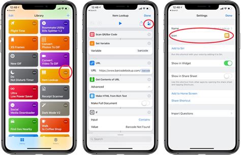 How can I create a shortcut to a website on my iPhone?