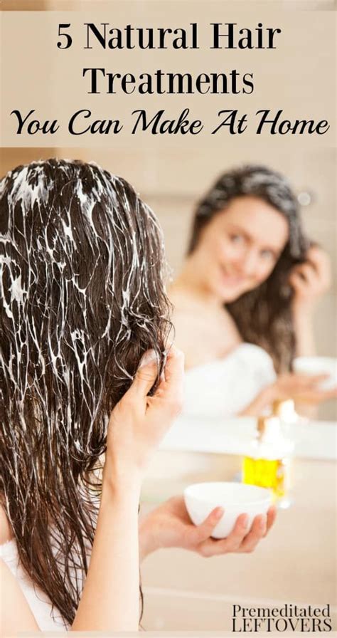 How can I do homemade hair treatment at home?