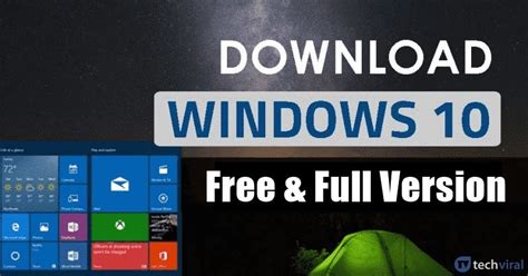 How can I download Windows 10 full version for free?