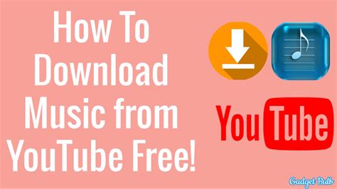 How can I download music from YouTube to my phone for free?