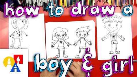 How can I draw a boy?