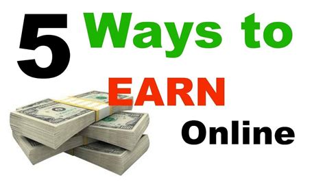 How can I earn money on Internet?