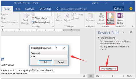 How can I edit a read only Word document?