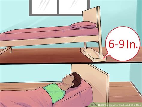 How can I elevate my child's head in bed?