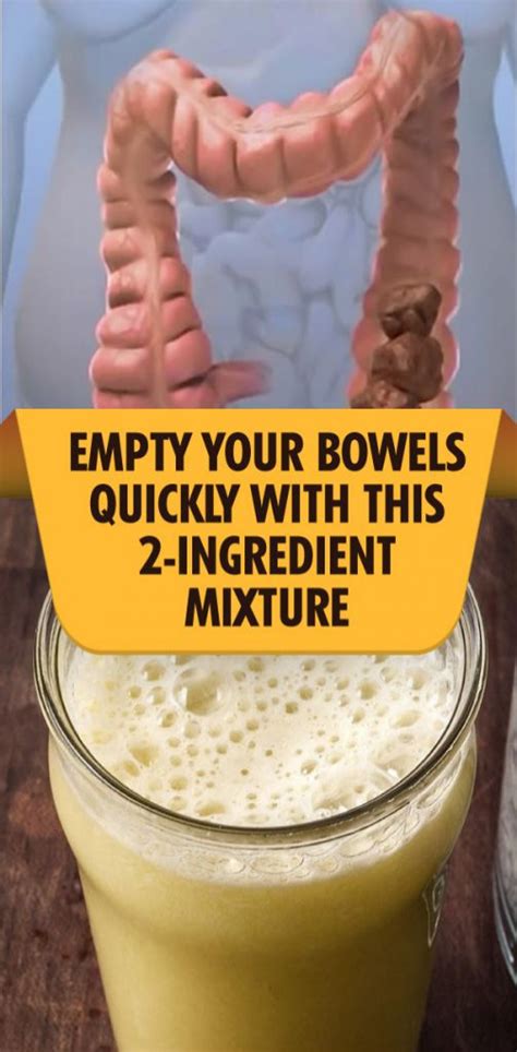 How can I empty my bowels?