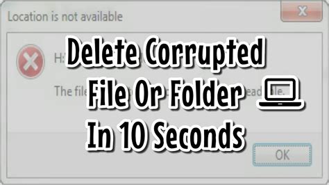 How can I find and remove corrupted files?