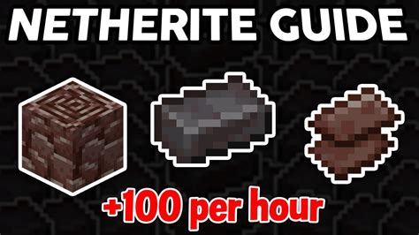 How can I find netherite?