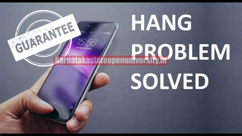 How can I fix my mobile hanging problem?