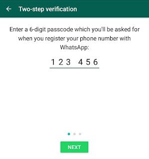 How can I get 6-digit WhatsApp code?