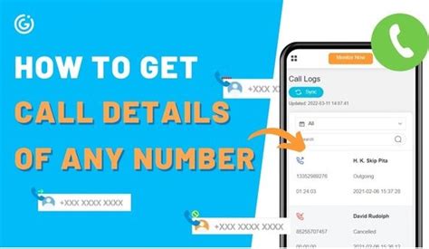 How can I get call details of any number?