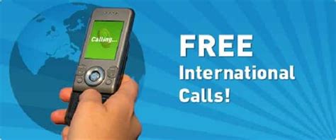 How can I get free international calls?