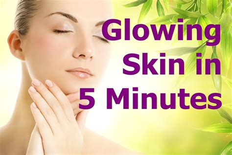How can I get instant glow?