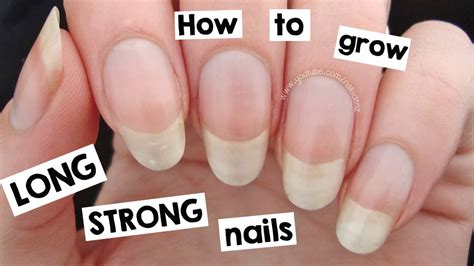 How can I grow my nails?