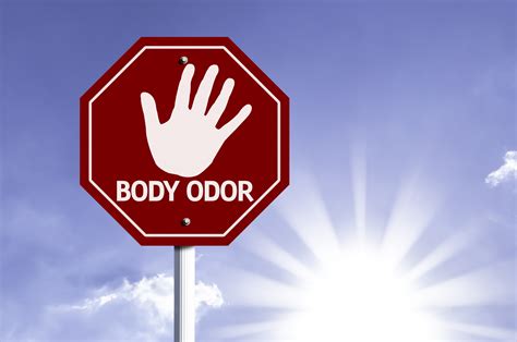 How can I hide my body odor at school?