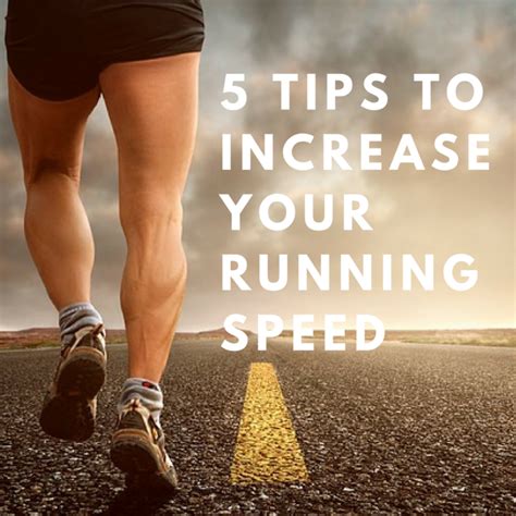 How can I increase my running speed?