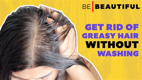 How can I keep my hair clean without washing it?