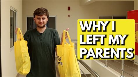 How can I left my parents?