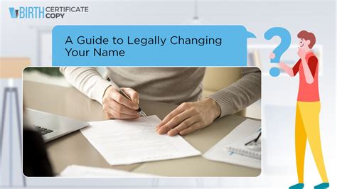 How can I legally change my name in us?