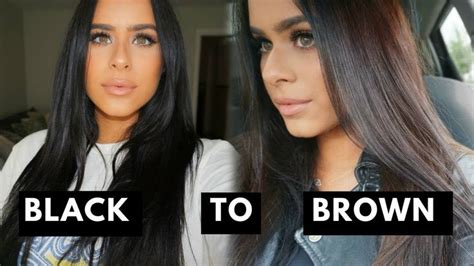 How can I lighten black hair?