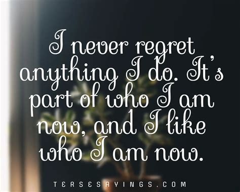 How can I live a life without regret?
