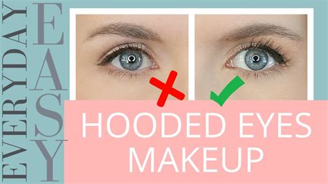 How can I look pretty with hooded eyes?