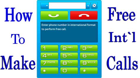 How can I make free international calls on my iPhone?