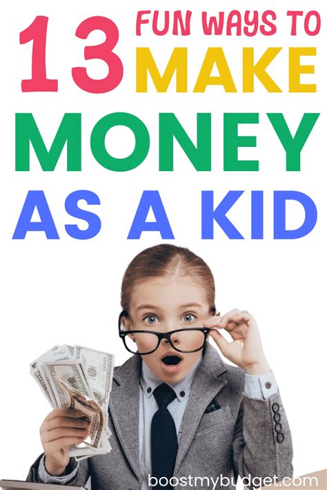 How can I make money as a kid?