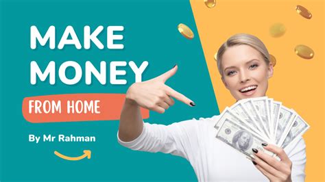 How can I make money from home with Google?