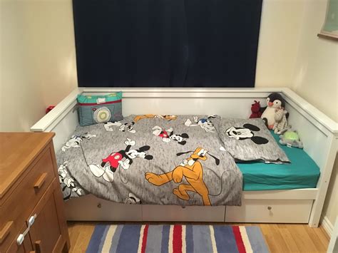 How can I make my 2 year old bed safe?