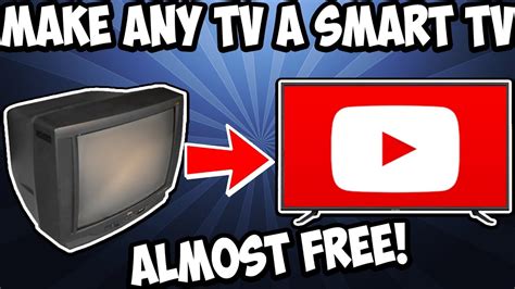 How can I make my TV a smart TV for free?