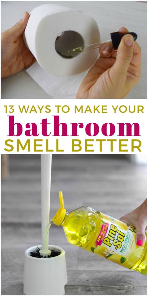 How can I make my bathroom and toilet smell good?
