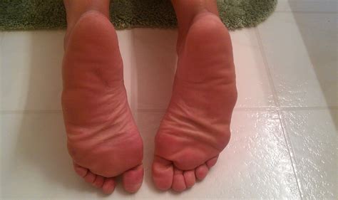 How can I make my feet look brighter?