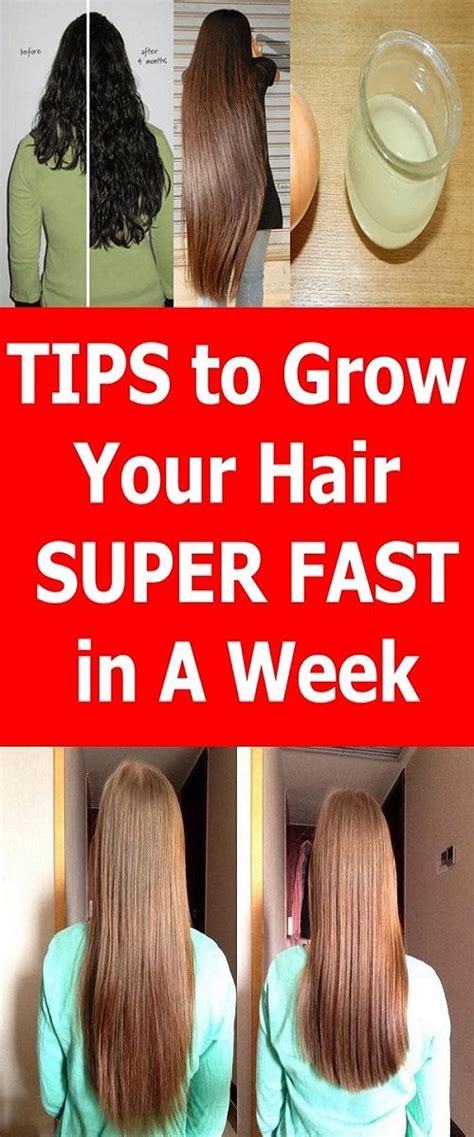 How can I make my hair grow super fast at home?