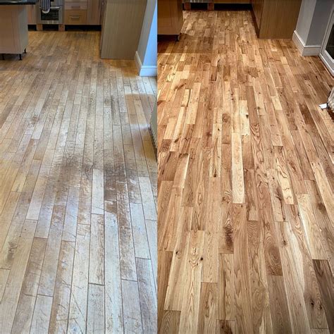 How can I make my hardwood floors look good again?