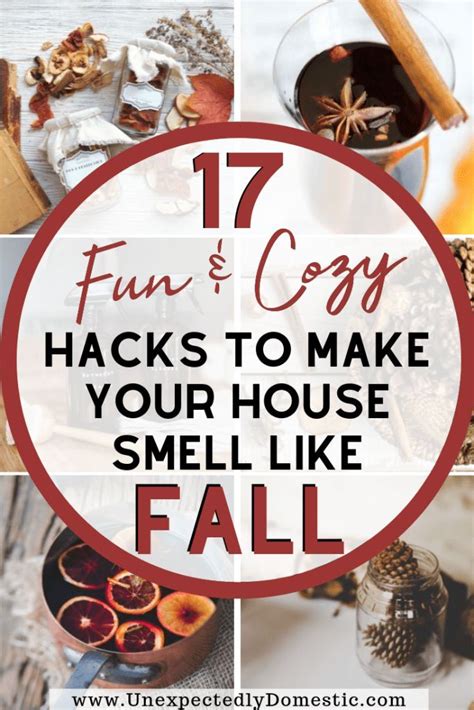 How can I make my house smell like autumn?