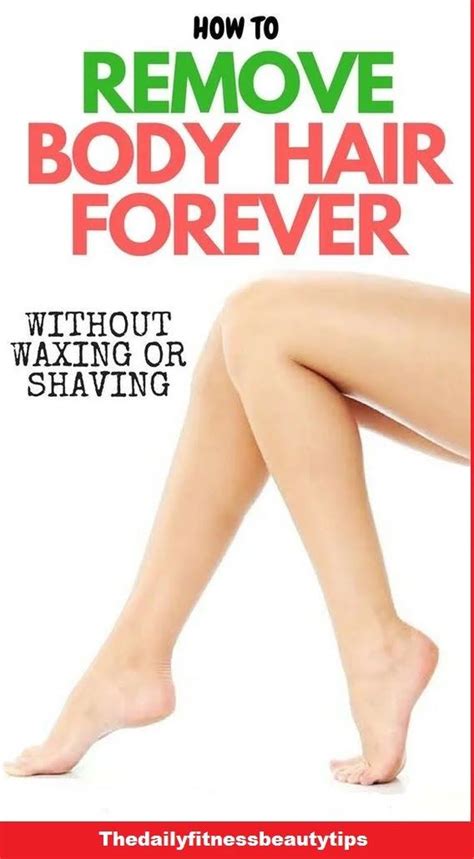 How can I make my legs less hairy without shaving?