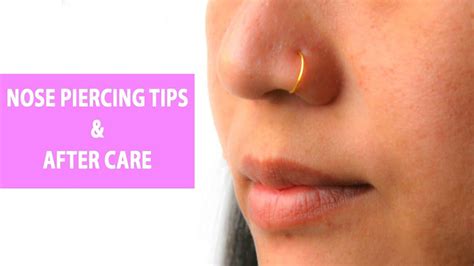 How can I make my nose piercing heal faster?