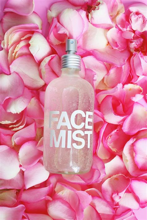 How can I make my own face mist?