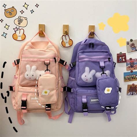How can I make my school bag look cuter?