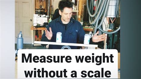 How can I measure my weight without a digital scale?