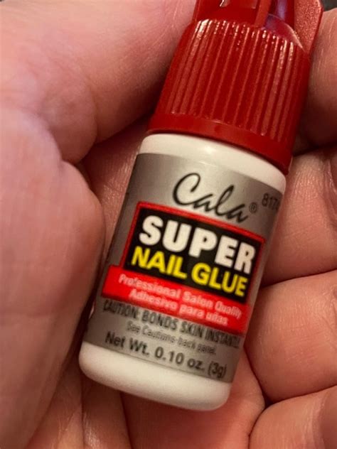 How can I melt nail glue?