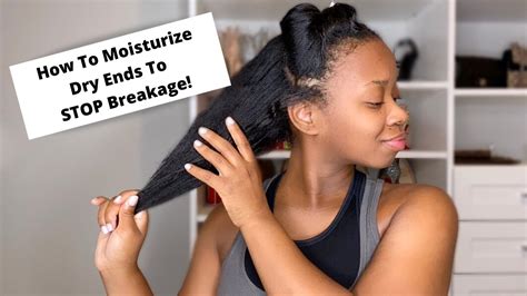 How can I moisturize my dry hair overnight at home?