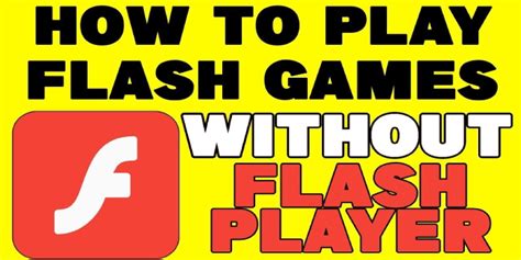 How can I play Adobe Flash games without Flash?
