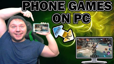 How can I play PC games on my phone without PC?