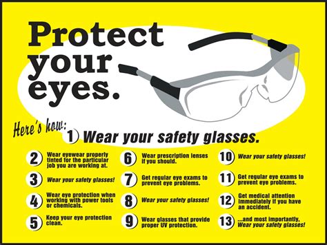 How can I protect my eyes without goggles?